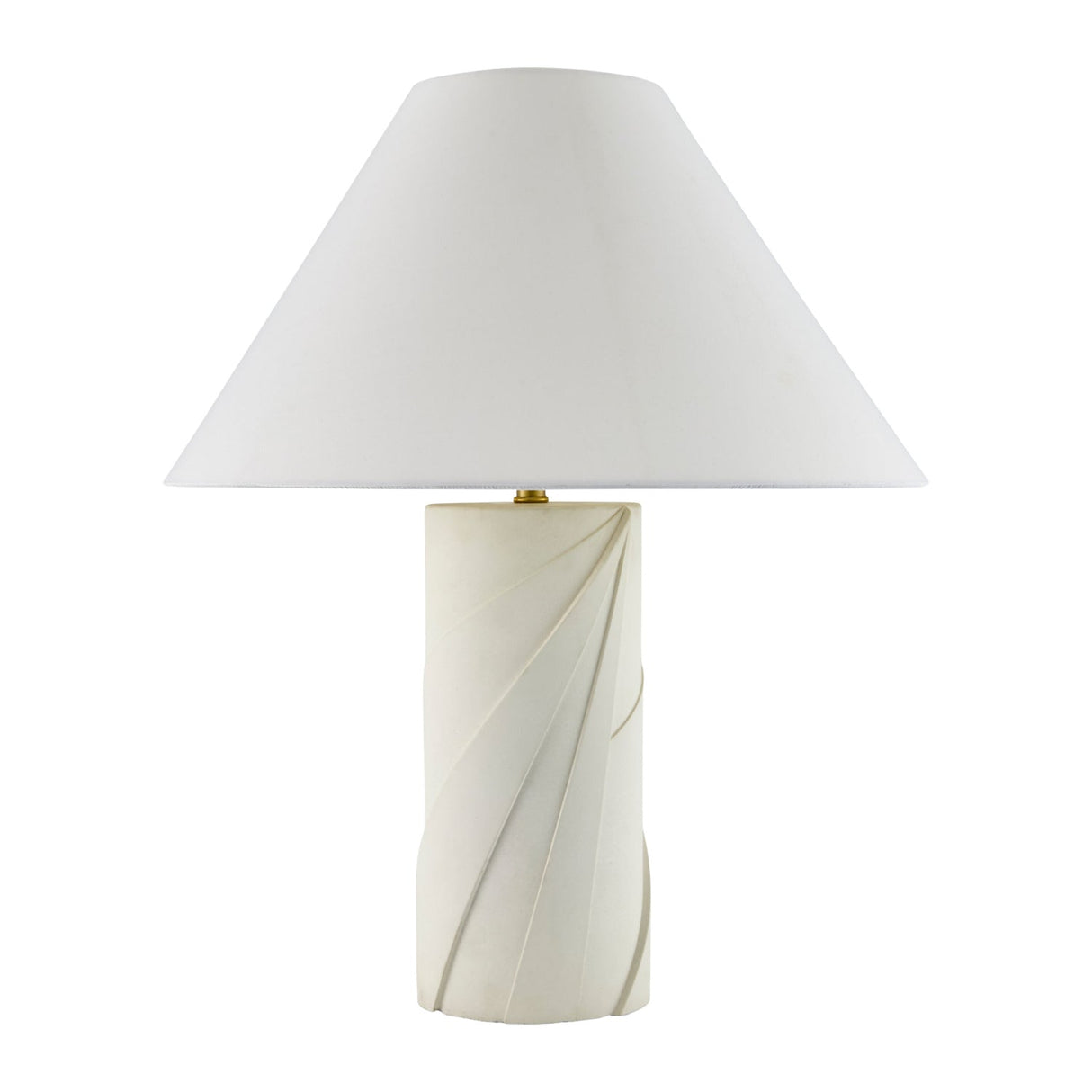 Modern European furniture - White Concrete Cotton Table Lamp - www.oroa.com