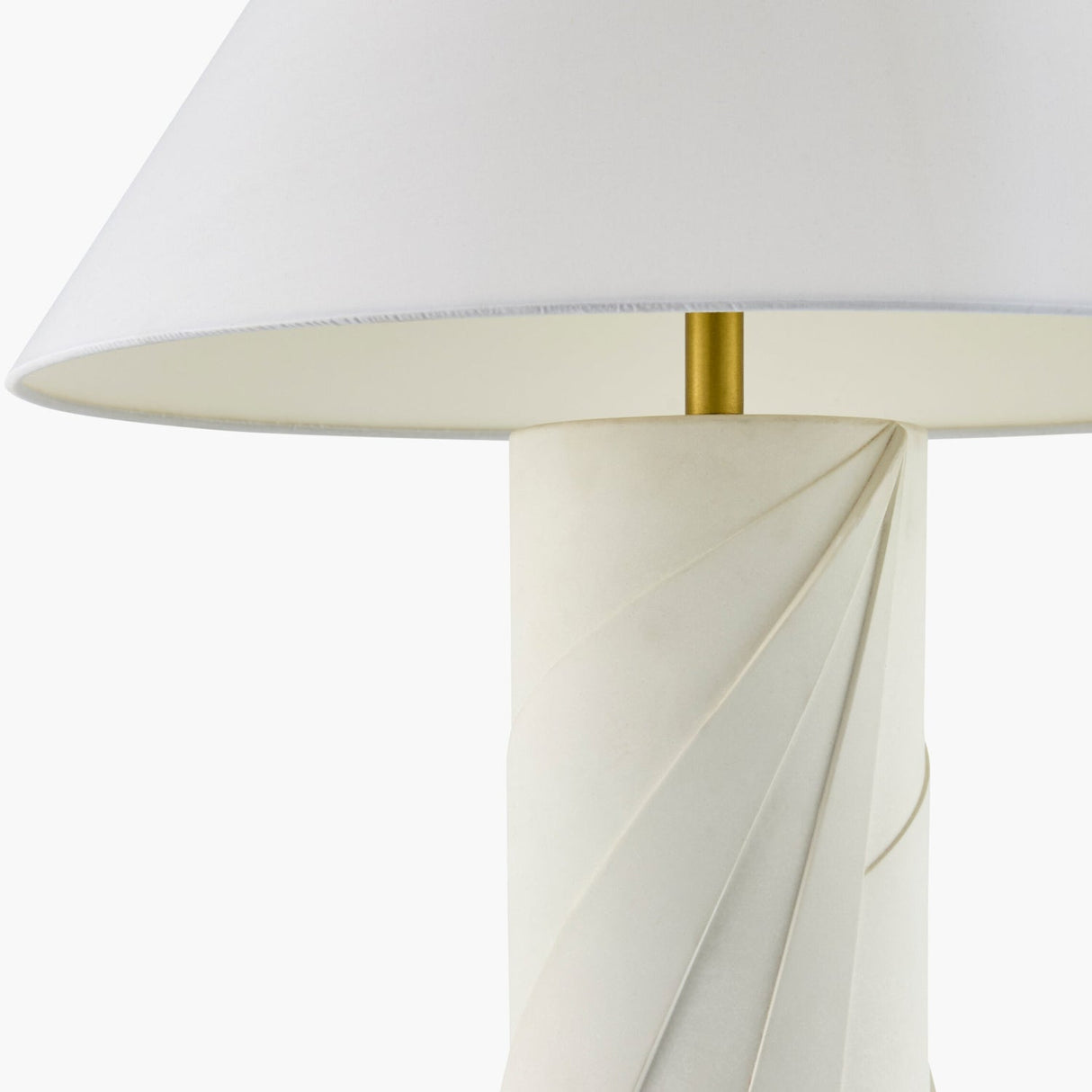Modern European furniture - White Concrete Cotton Table Lamp - www.oroa.com