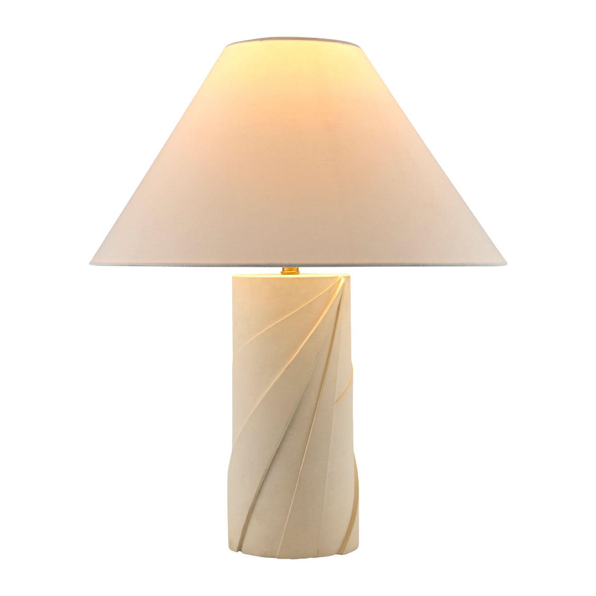 Modern European furniture - White Concrete Cotton Table Lamp - www.oroa.com