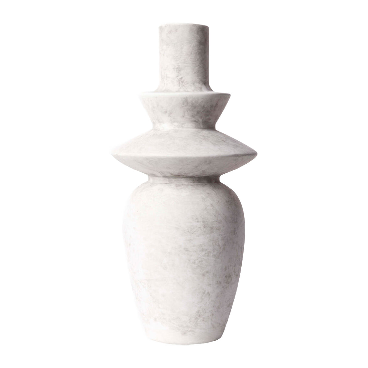 Modern European furniture - Matte Ceramic Sculptural Vase - www.oroa.com