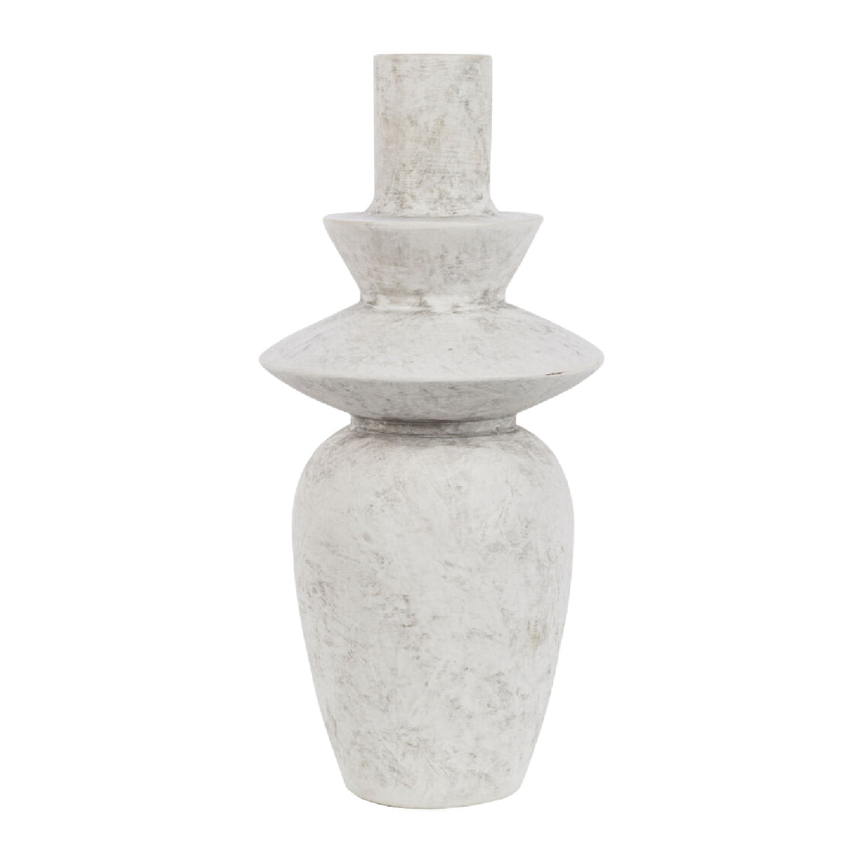 Modern European furniture - Matte Ceramic Sculptural Vase - www.oroa.com
