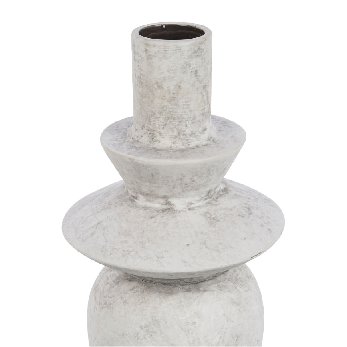 Modern European furniture - Matte Ceramic Sculptural Vase - www.oroa.com