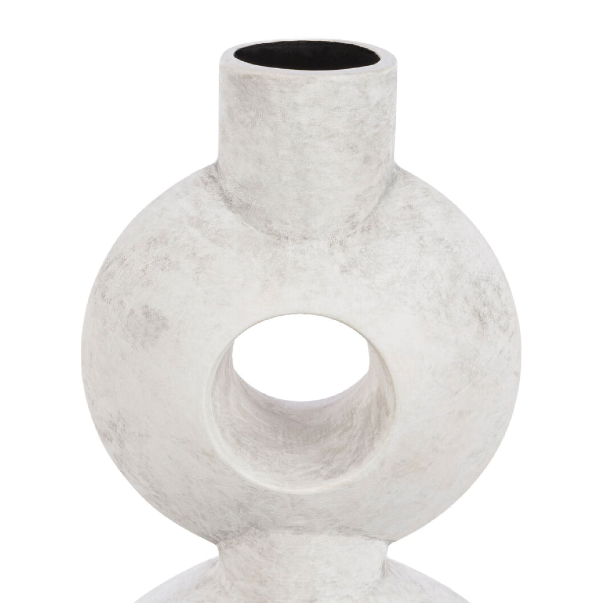 Modern European furniture - Matte Ceramic Geometrical Vase - www.oroa.com