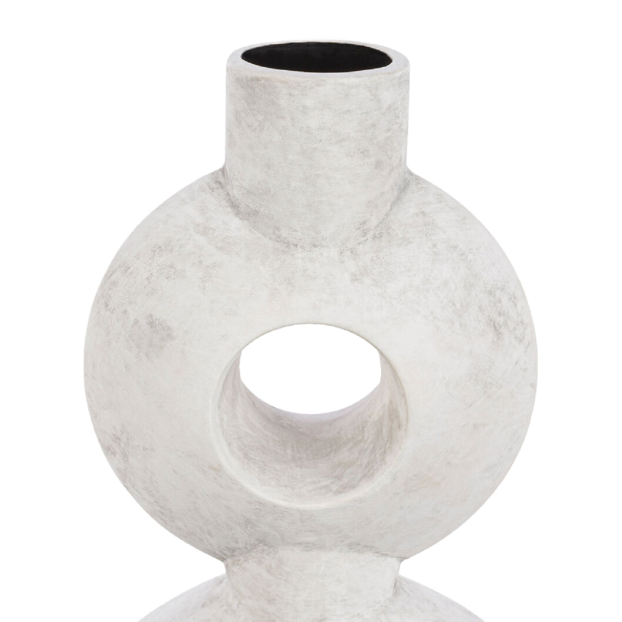 Modern European furniture - Matte Ceramic Geometrical Vase - www.oroa.com