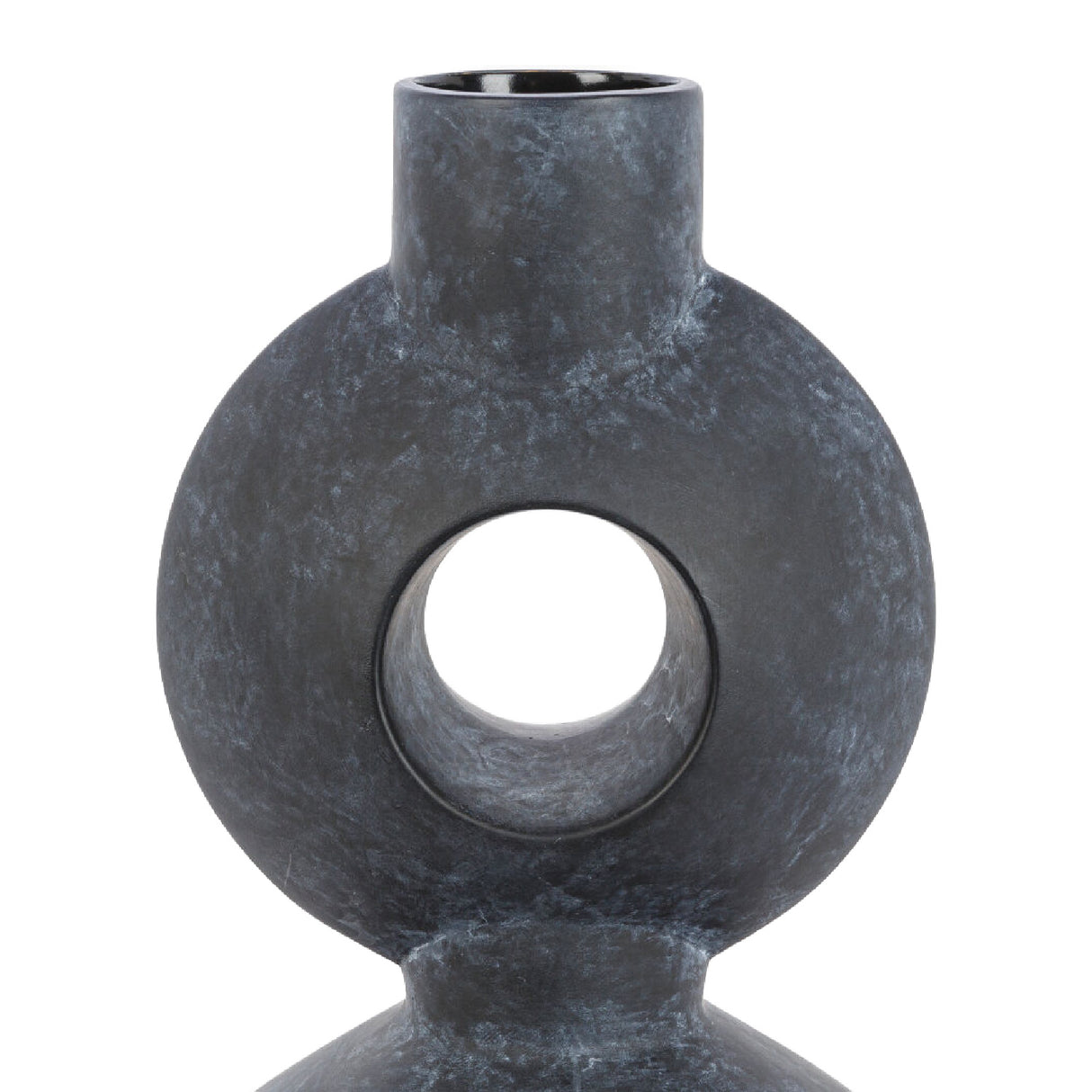 Modern European furniture - Matte Ceramic Geometrical Vase - www.oroa.com