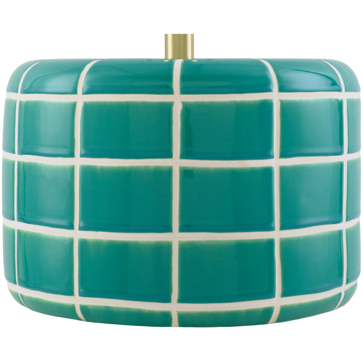Modern European furniture - Blue Iron Base Table Lamp - www.oroa.com