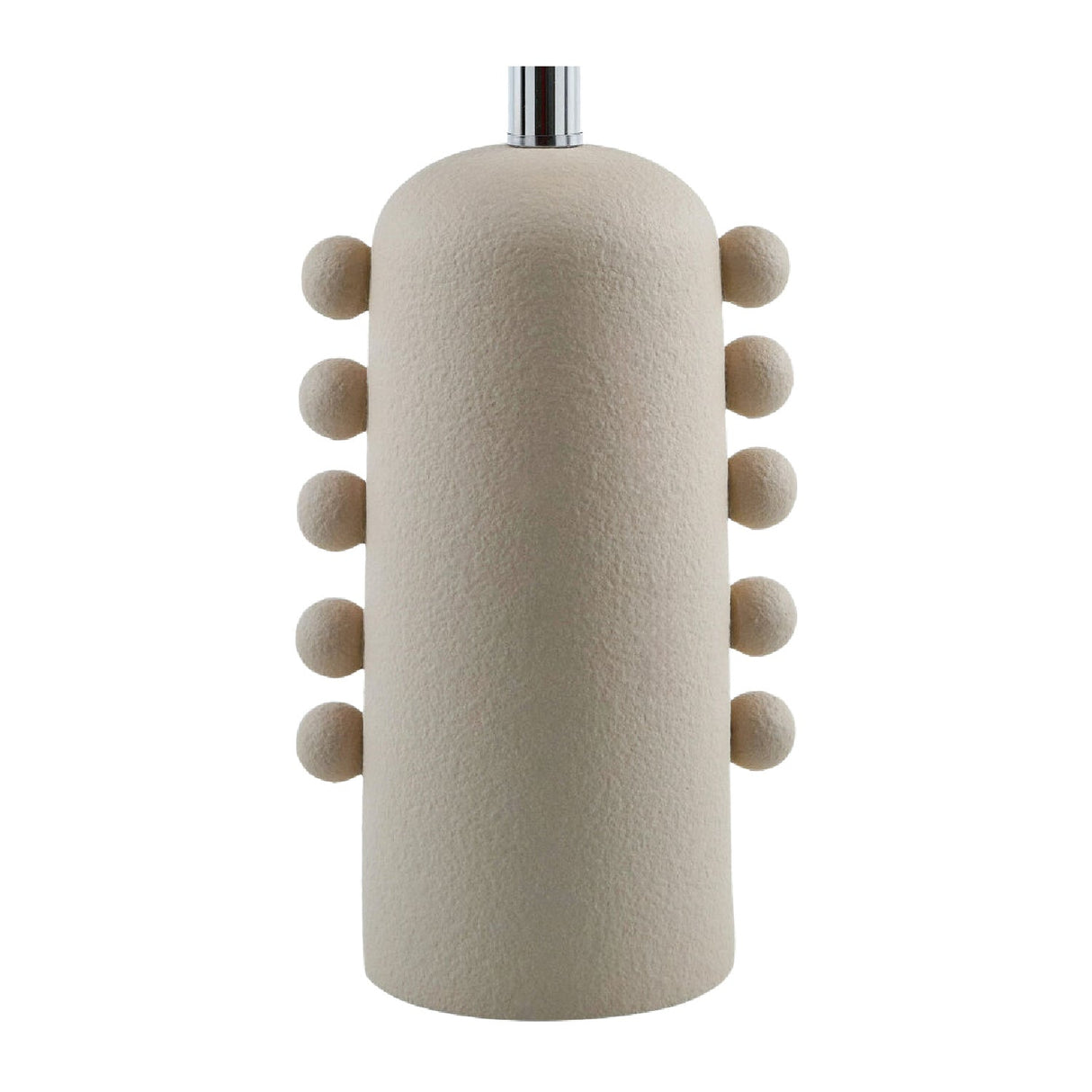 Modern European furniture - Linen Glazed Ceramic Table Lamp - www.oroa.com