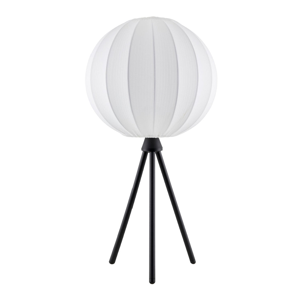 Modern European furniture - White Cotton Tripod Table Lamp - www.oroa.com