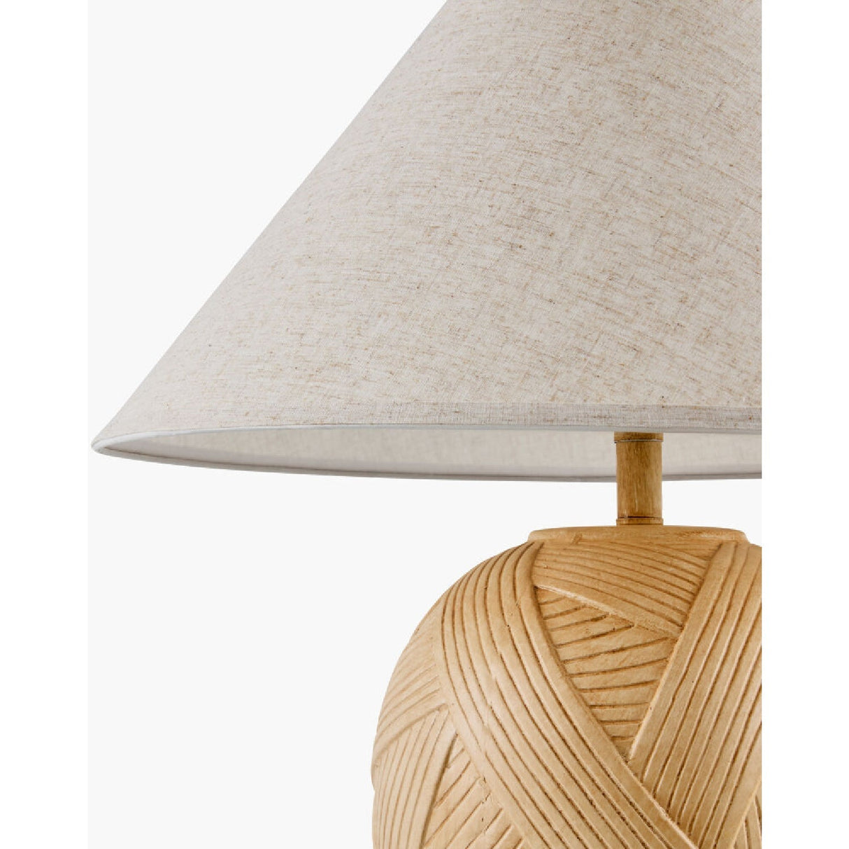 Modern European furniture - Cream Ceramic Accent Table Lamp - www.oroa.com