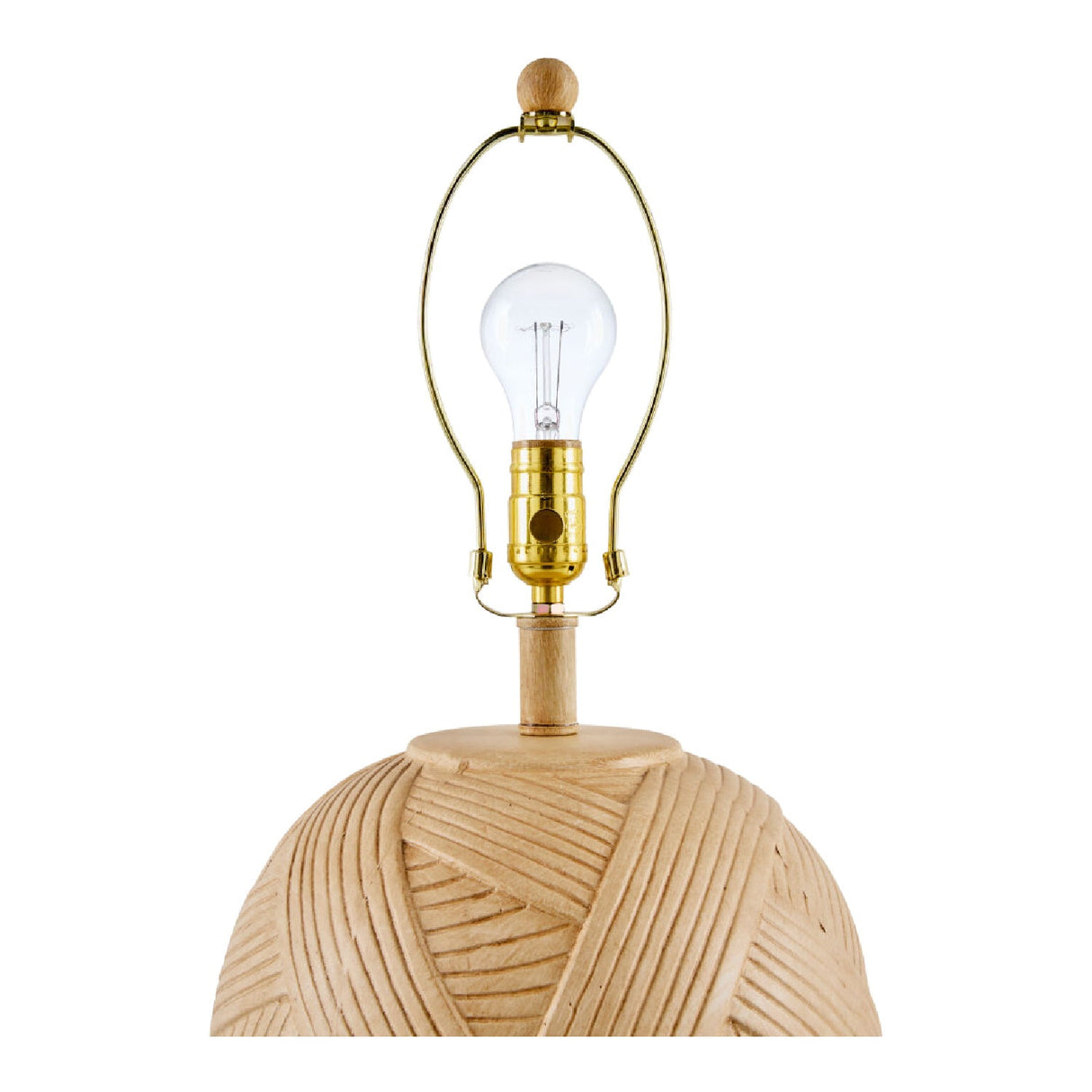 Modern European furniture - Cream Ceramic Accent Table Lamp - www.oroa.com
