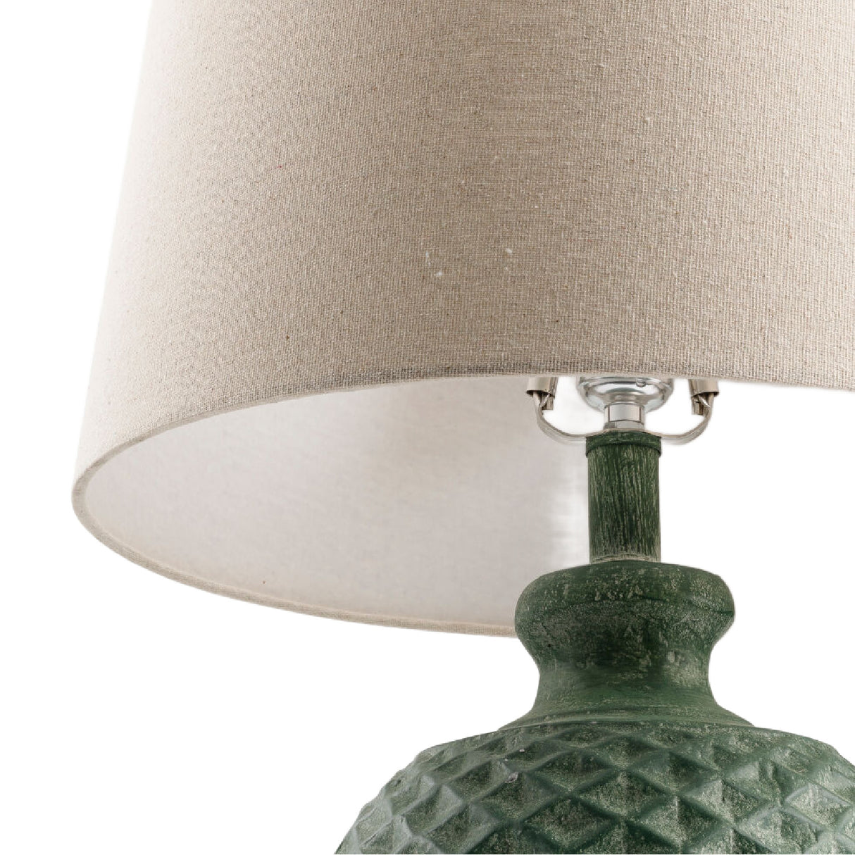 Green Cement Accent Table Lamp S | Oroa.com