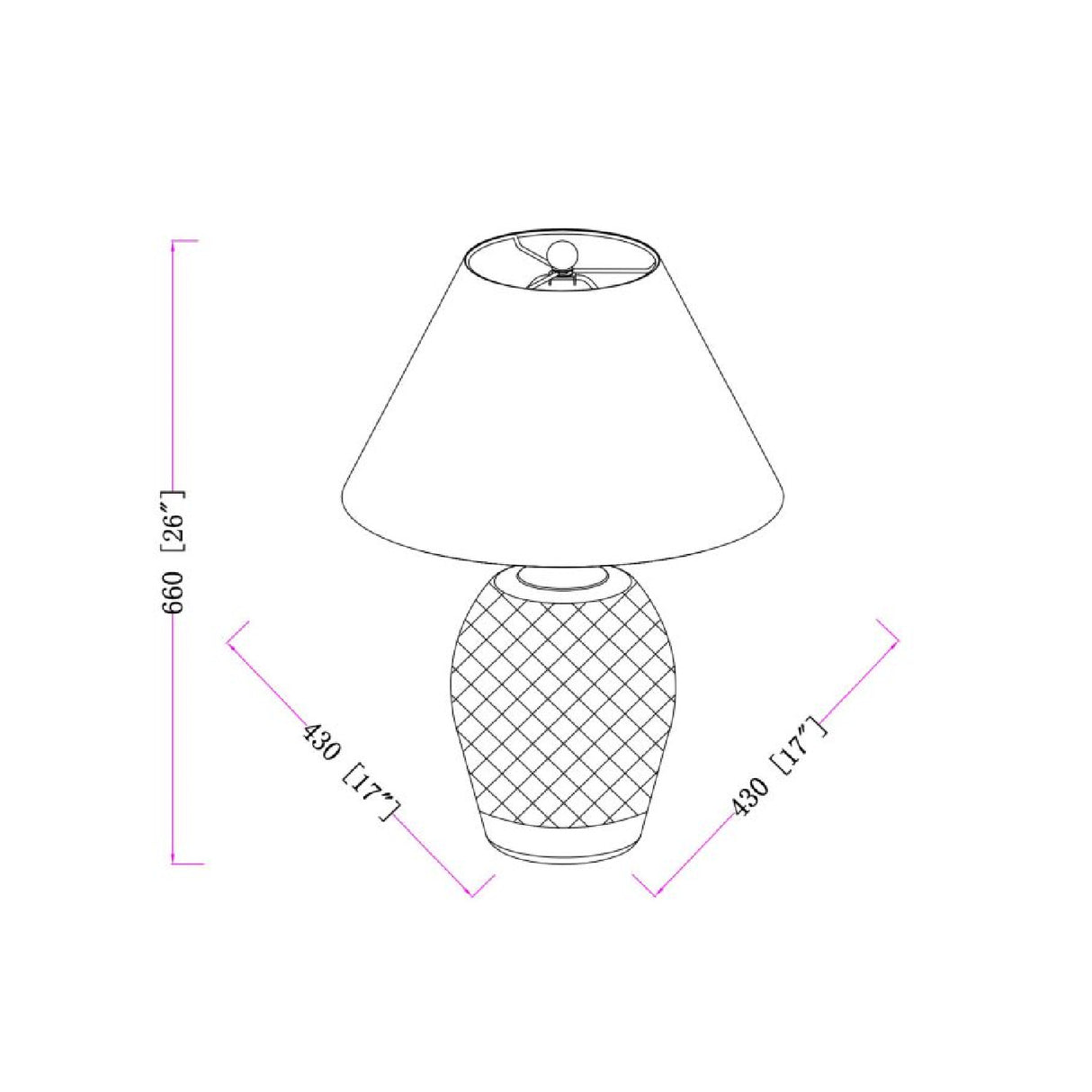 Green Cement Accent Table Lamp L | Oroa.com