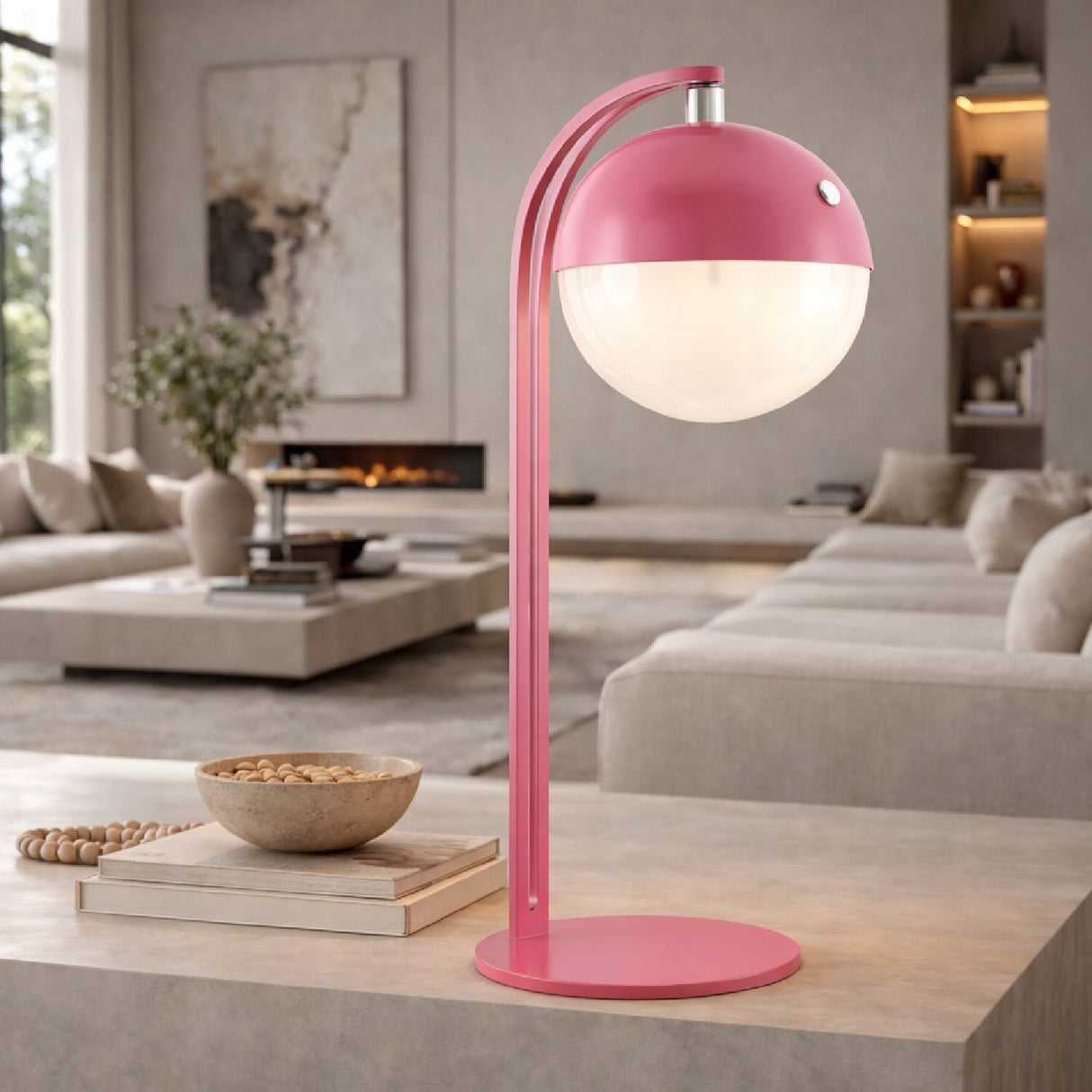 Modern European furniture - Painted Iron Modern Table Lamp - www.oroa.com