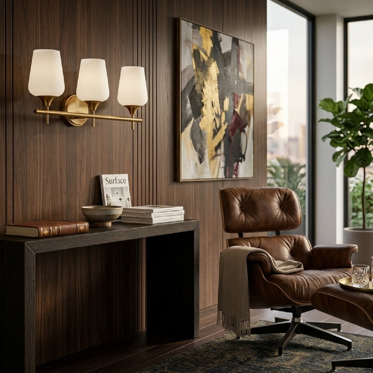 Glass Shade Wall Lamp | Oroa.com