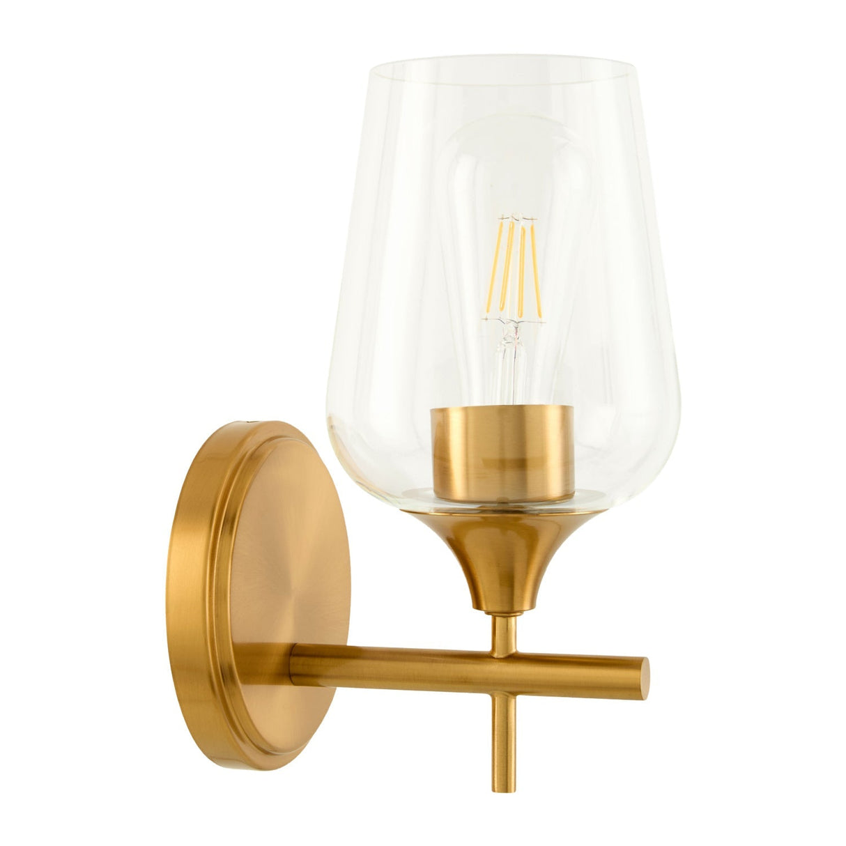 Modern European furniture - Glass Shade Wall Lamp - www.oroa.com