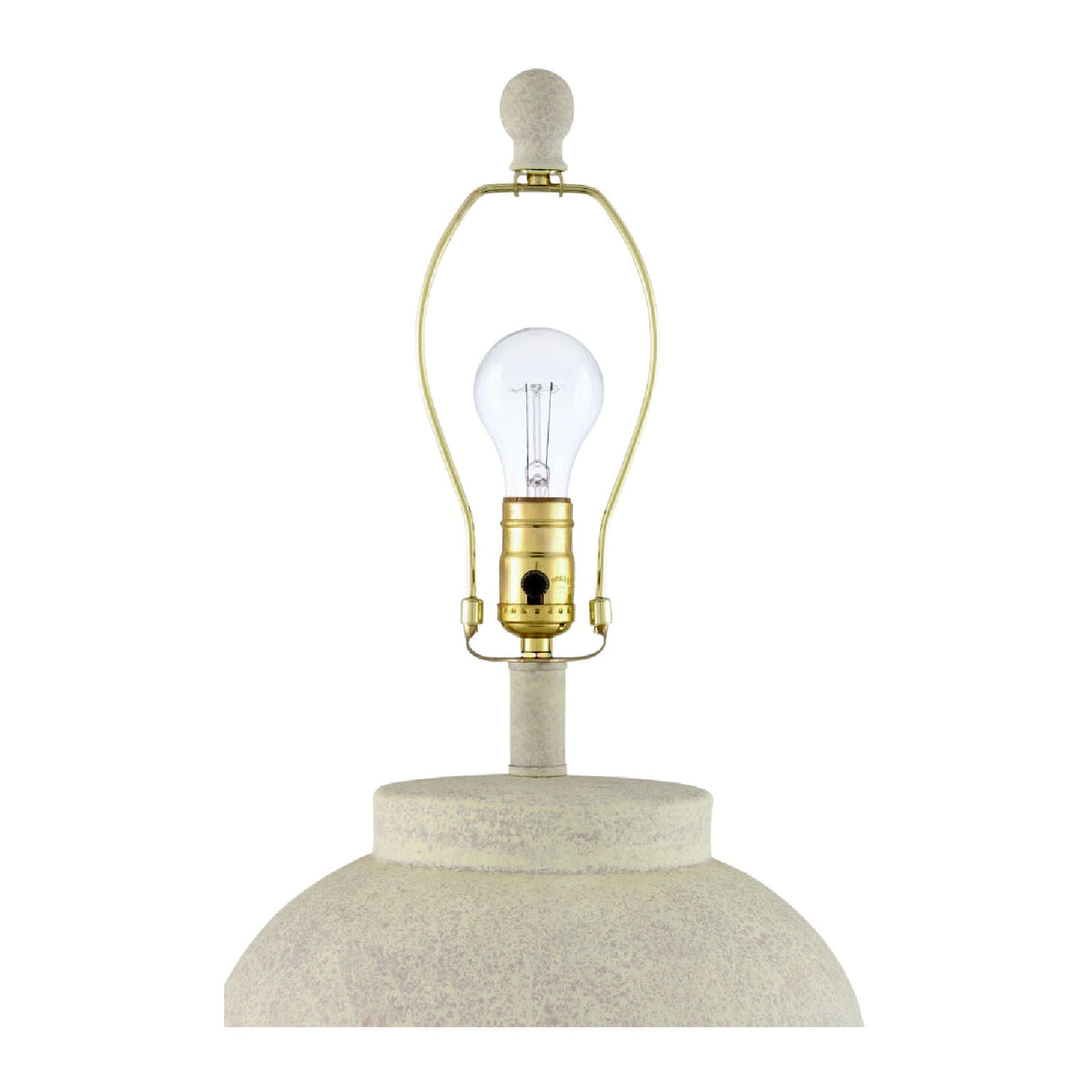 Modern European furniture - Ceramic Beige Linen Table Lamp - www.oroa.com