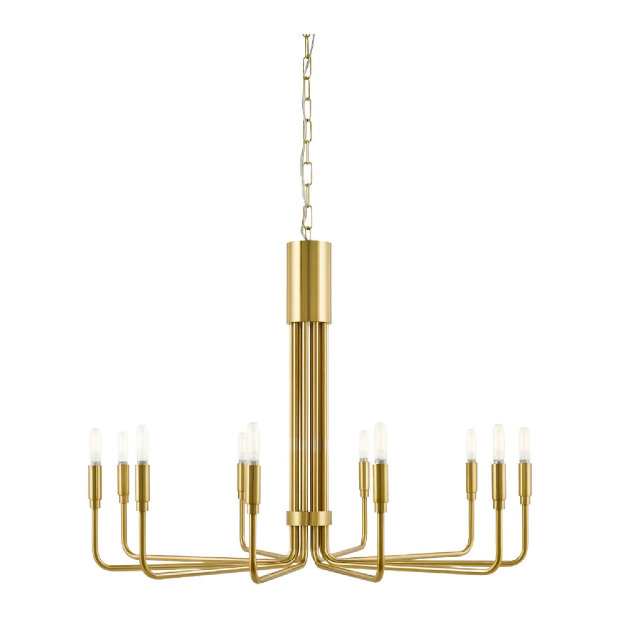 Modern European furniture - Gold 10-Light Pendant Lamp - www.oroa.com