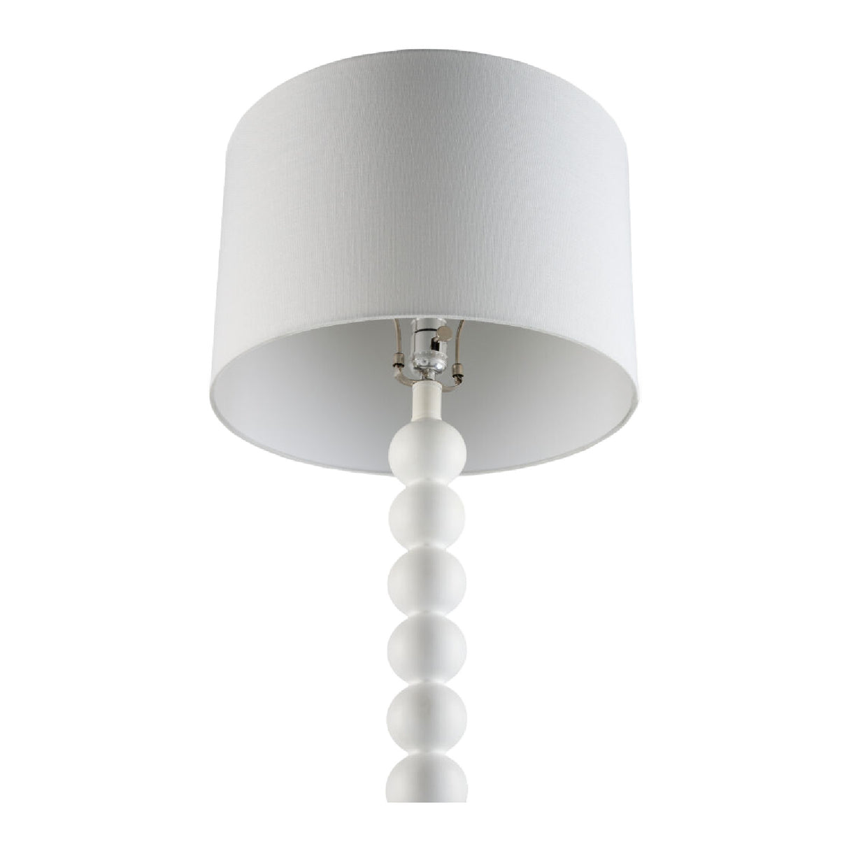 Painted White Accent Floor Lamp | Oroa.com