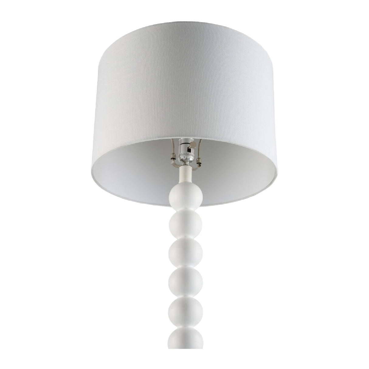 Modern European furniture - Painted White Accent Floor Lamp - www.oroa.com