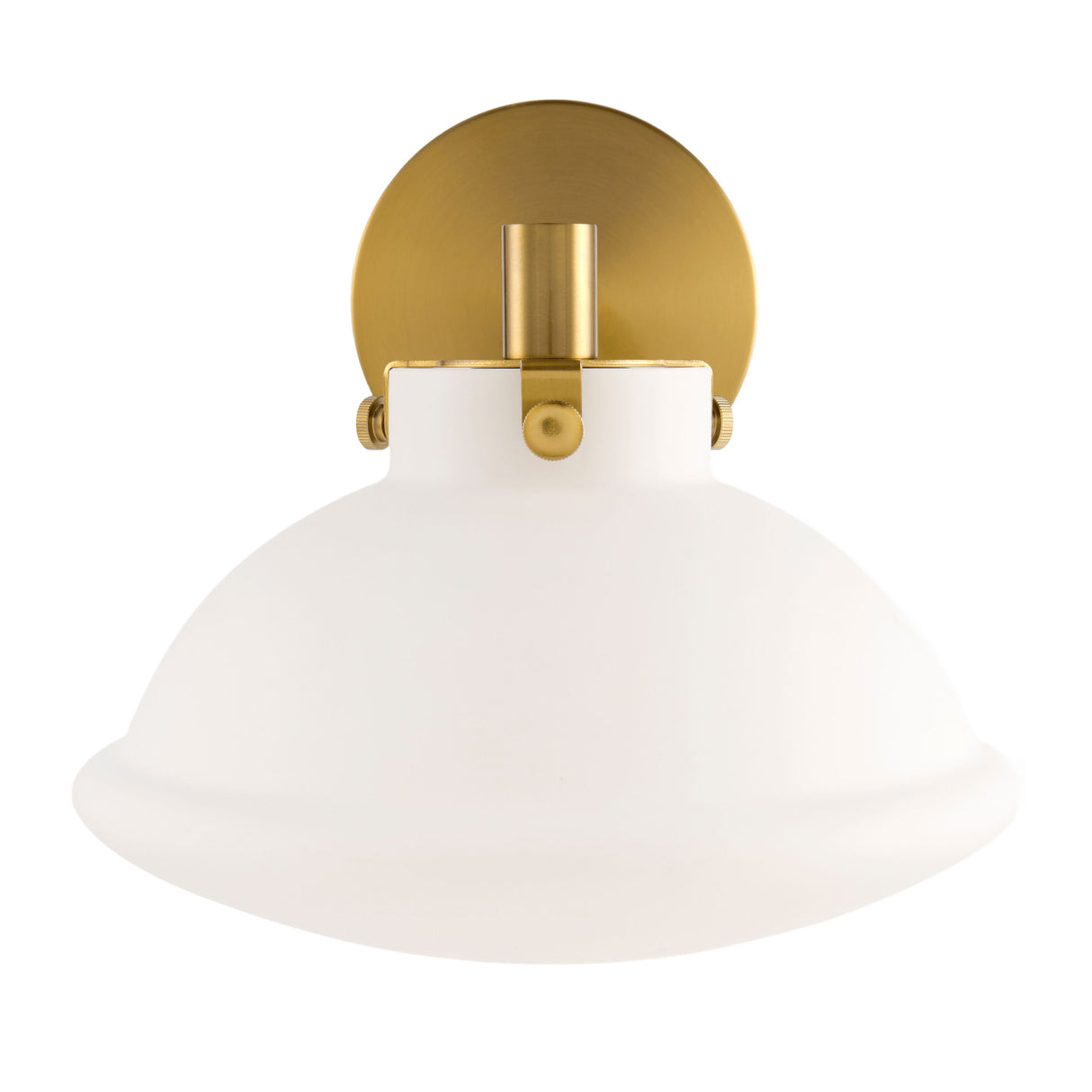 Modern European furniture - White Glass Dome Wall Lamp - www.oroa.com | Oroa.com