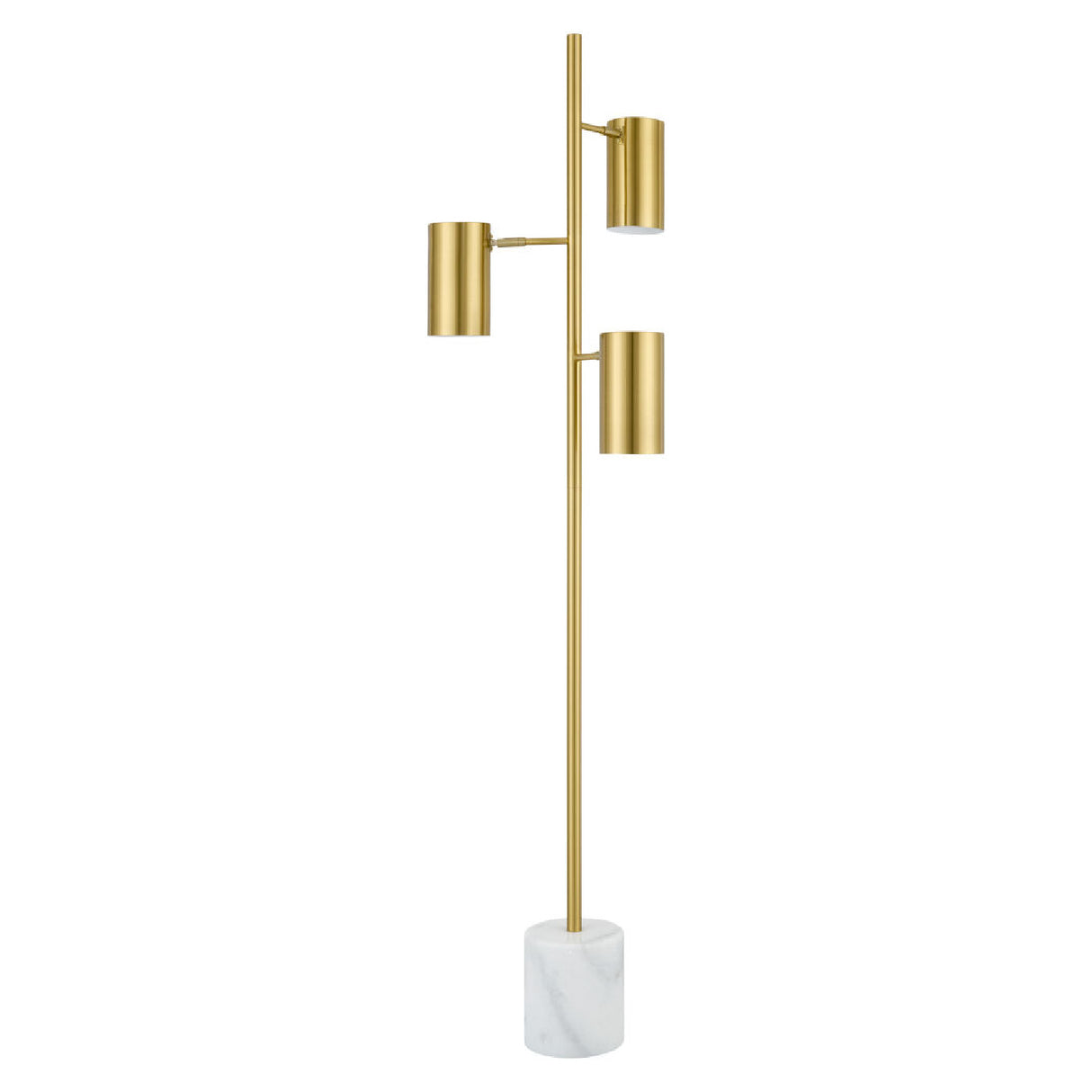 Gold 3-Light Accent Floor Lamp | Oroa.com