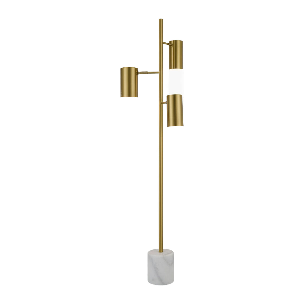 Gold 3-Light Accent Floor Lamp | Oroa.com