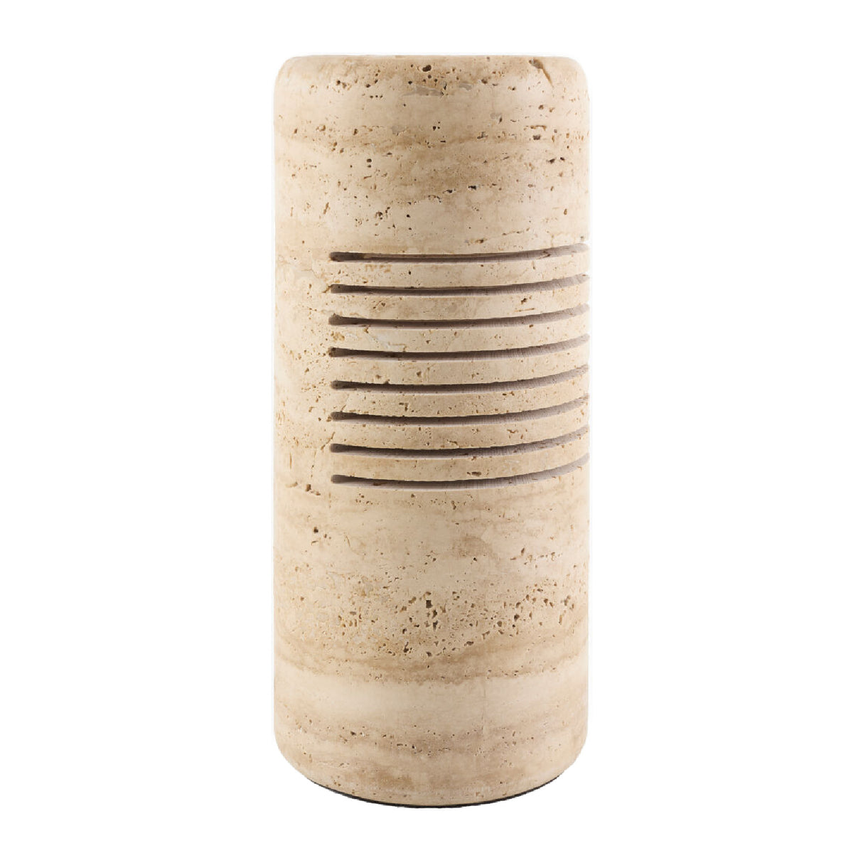 Beige Travertine Accent Table Lamp | Oroa.com