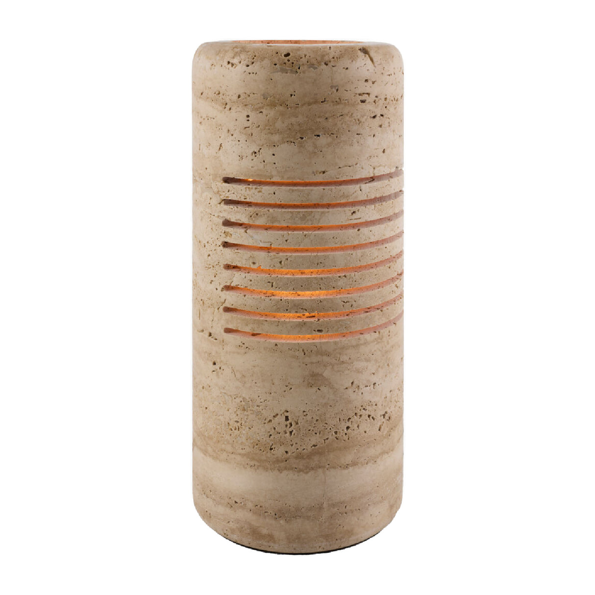 Modern European furniture - Beige Travertine Accent Table Lamp - www.oroa.com