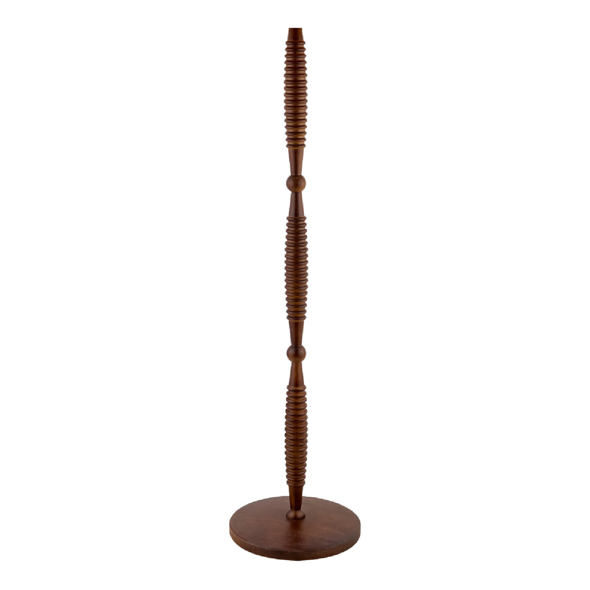 Brown Linen Accent Floor Lamp | Oroa.com