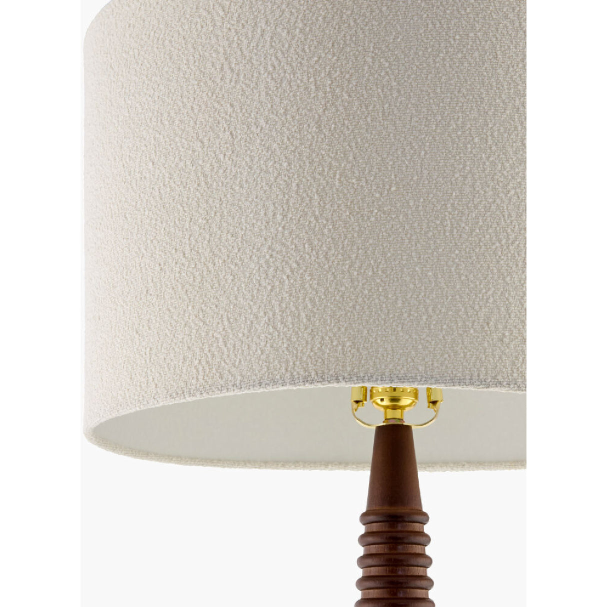 Beige Linen Accent Floor Lamp | Oroa.com