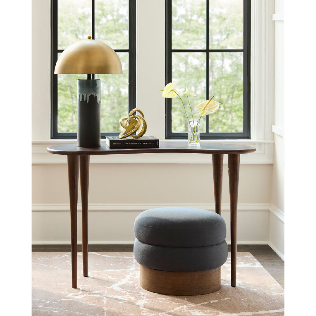 Gold Metal Dome Table Lamp | Oroa.com