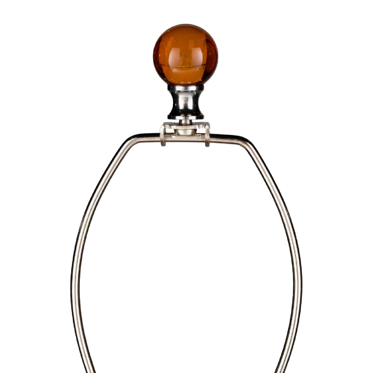 Modern European furniture - Orange Glass Accent Table Lamp - www.oroa.com