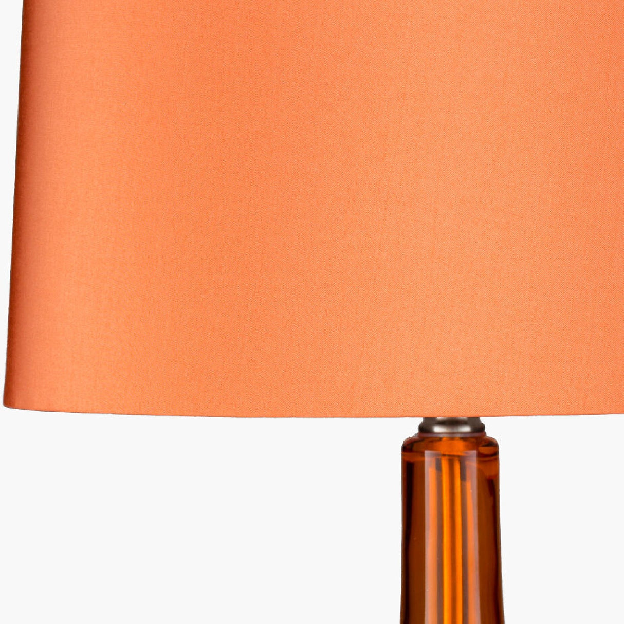 Modern European furniture - Orange Glass Accent Table Lamp - www.oroa.com