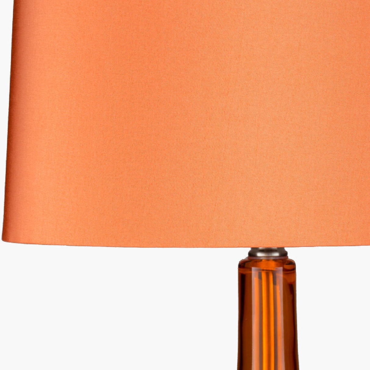 Modern European furniture - Orange Glass Accent Table Lamp - www.oroa.com
