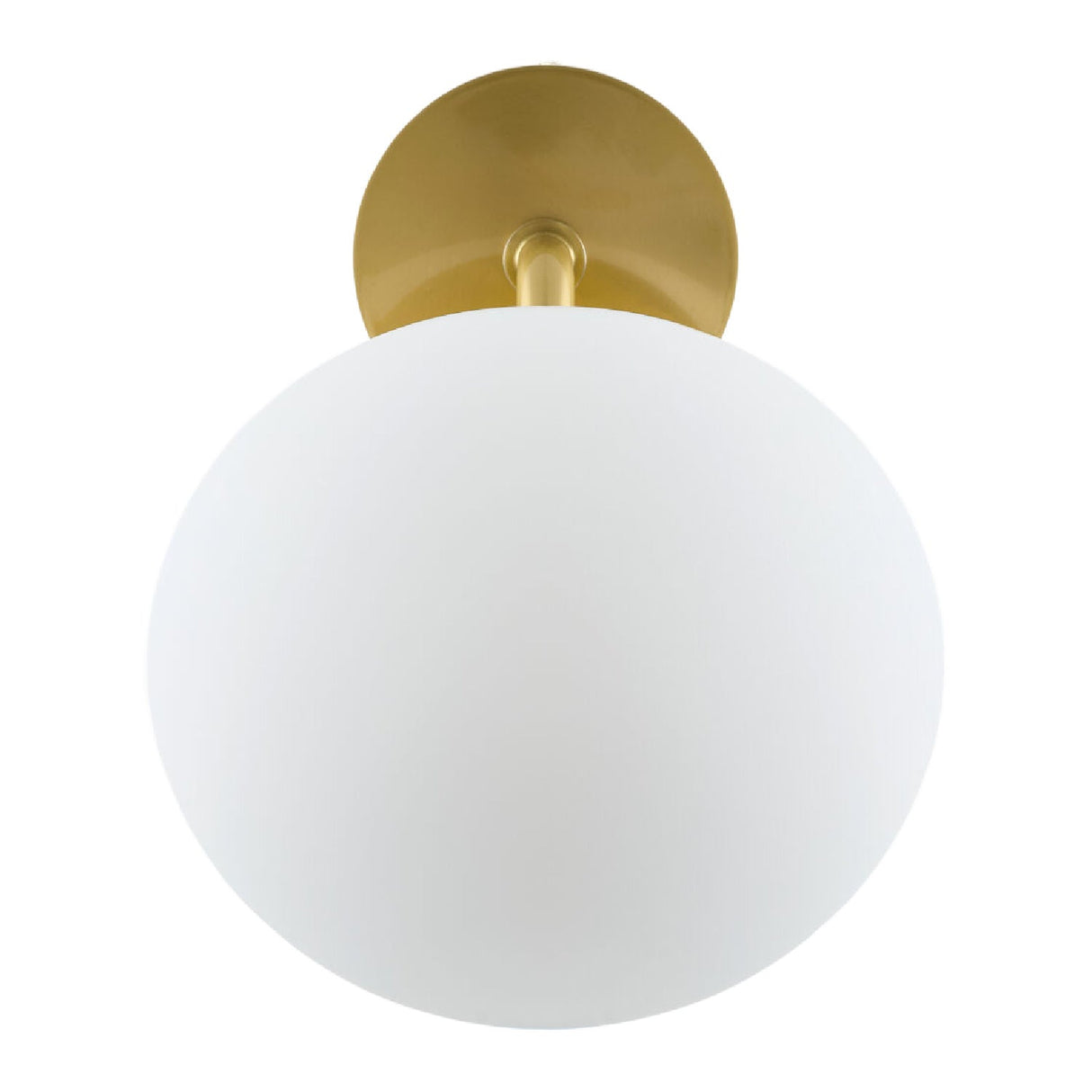 Modern European furniture - White Glass Wall Lamp - www.oroa.com