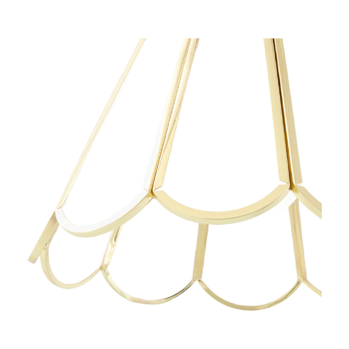 Modern European furniture - Gold Flared Wall Lamp - www.oroa.com