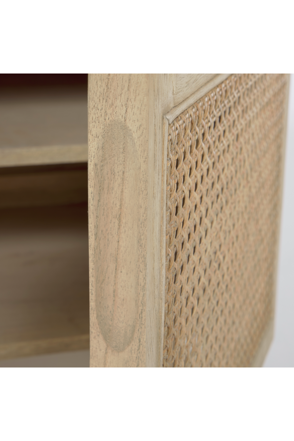 Mindi Wood & Rattan Media Unit | La Forma Rexit | Oroa.com