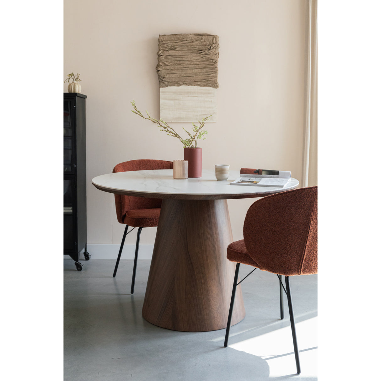 Modern European furniture - Round Wood Dining Table - www.oroa.com | Oroa.com