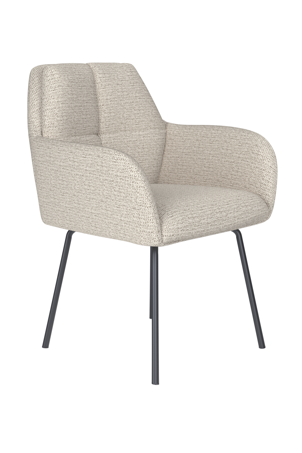 Square Tufted Dining Armchair | DF Pete | OROA.com
