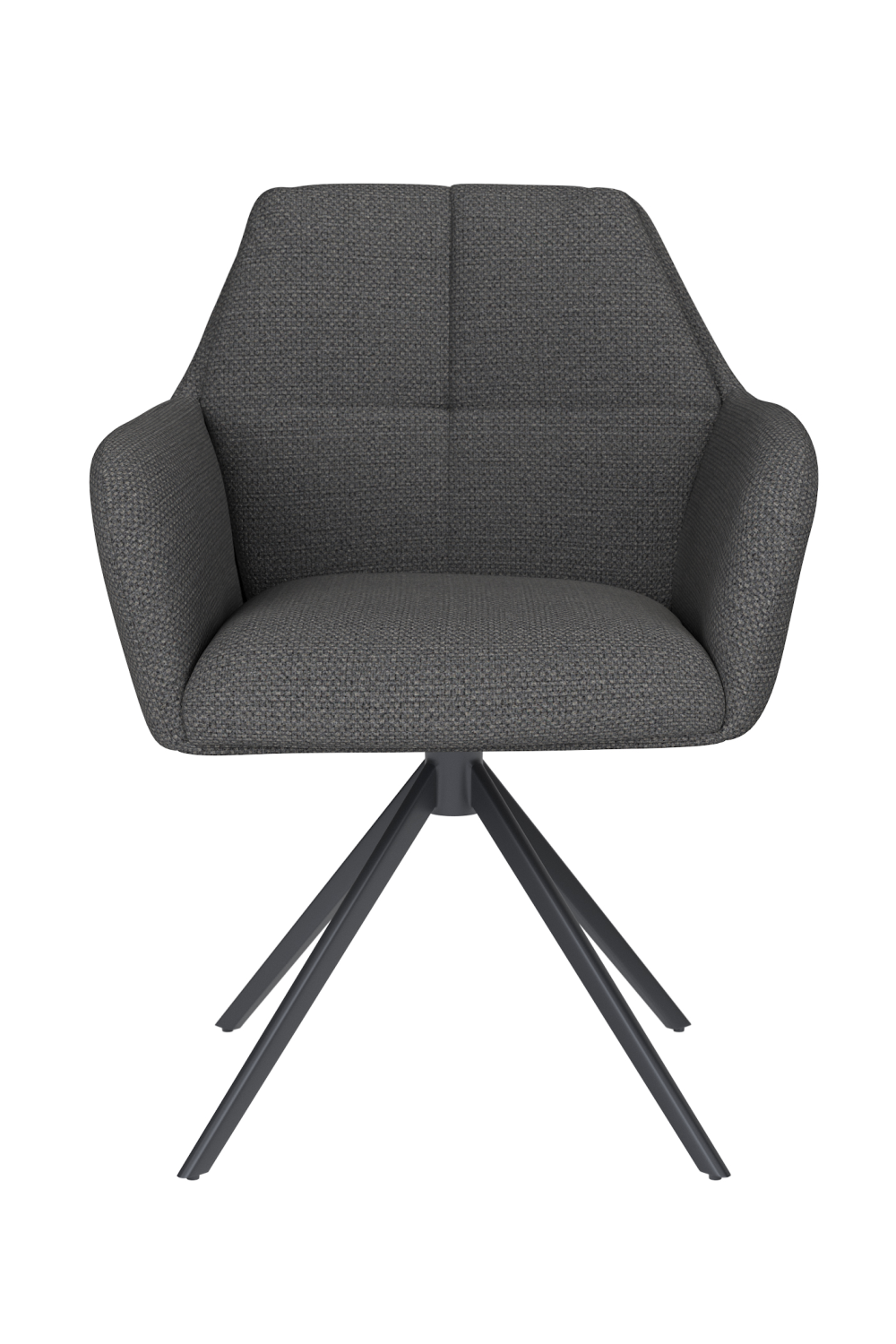 Square Tufted Swivel Armchair | DF Pete | OROA.com