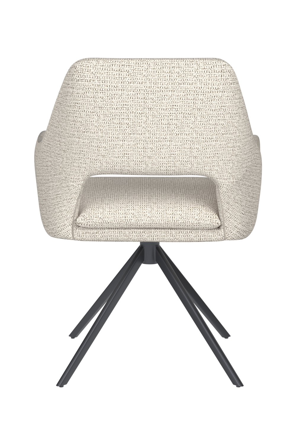 Cut-Out Back Swivel Armchair | DF Mos | OROA.com