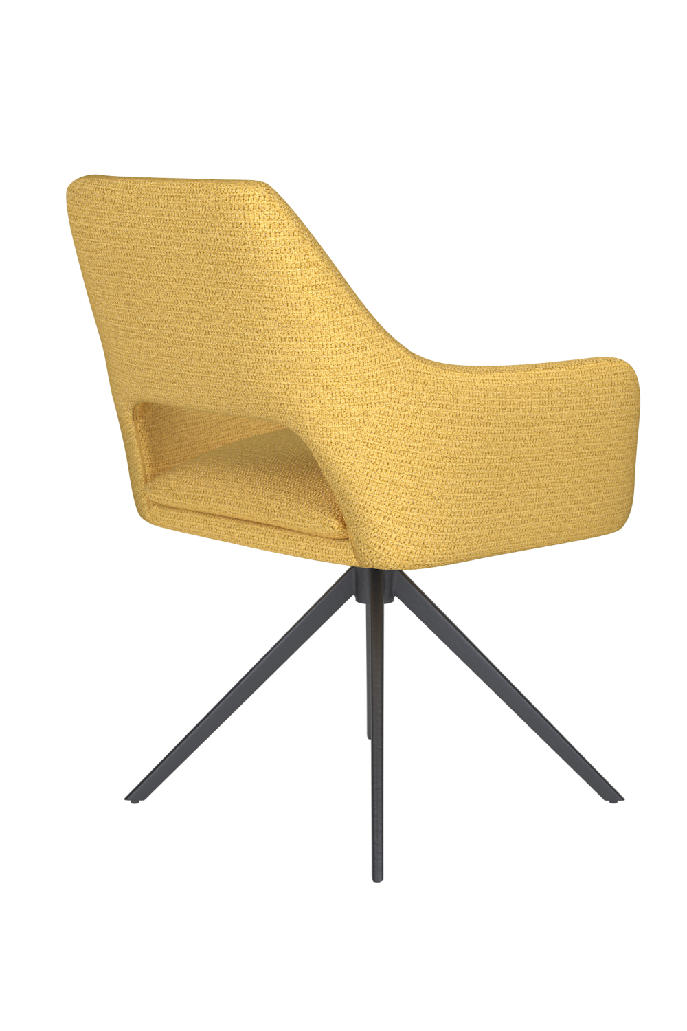 Cut-Out Back Swivel Armchair | DF Mos | OROA.com