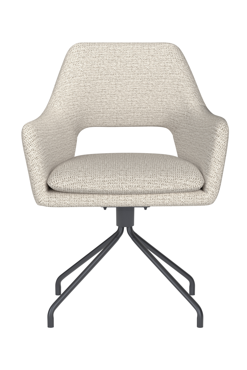 Cut-Out Back Spider Swivel Armchair | DF Mos | OROA.com
