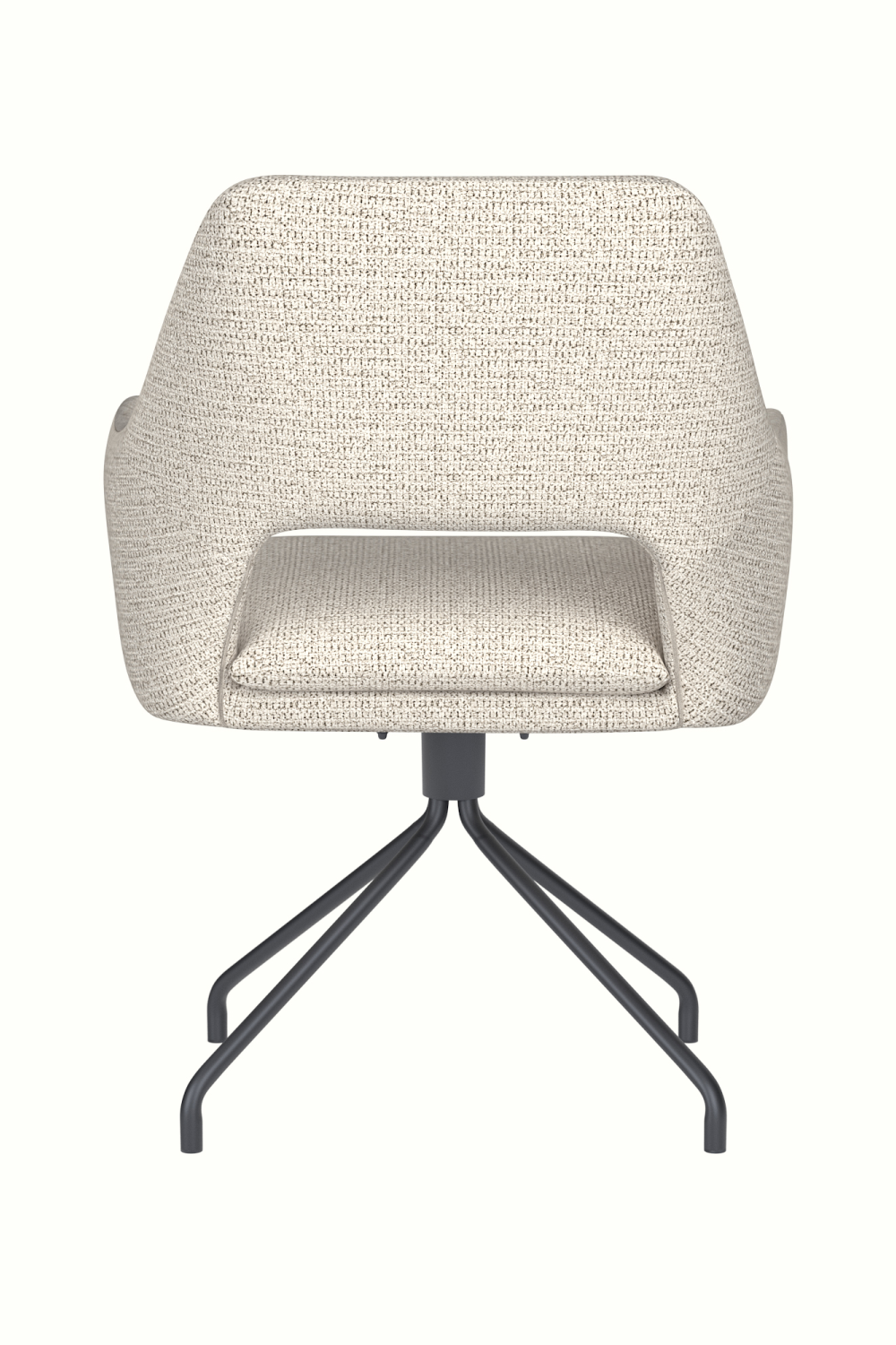 Cut-Out Back Spider Swivel Armchair | DF Mos | OROA.com