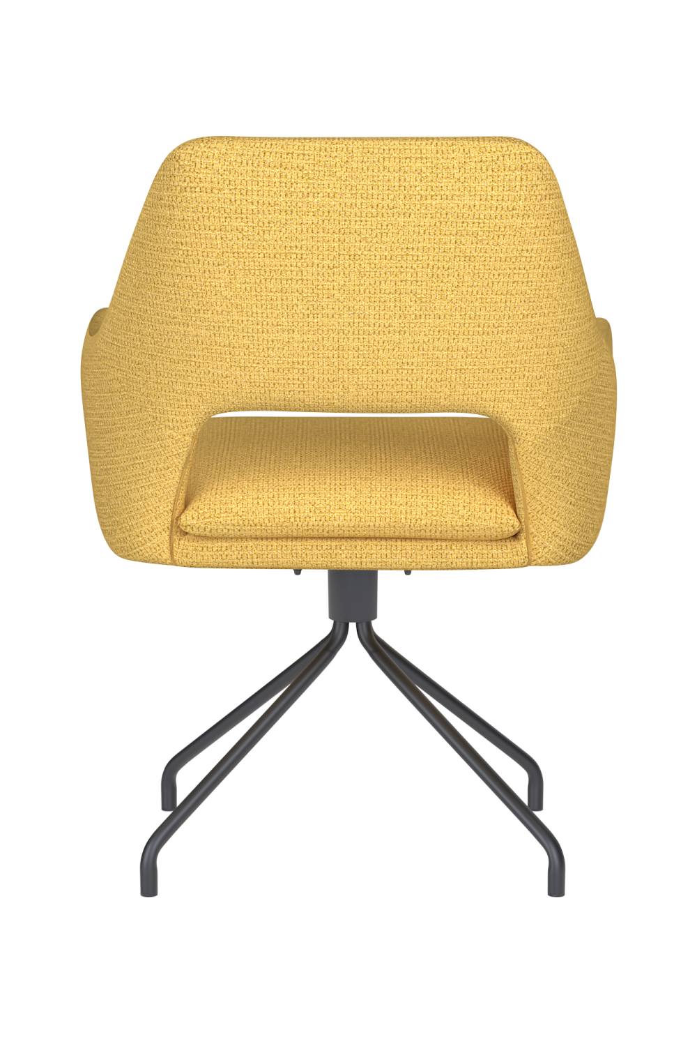 Cut-Out Back Spider Swivel Armchair | DF Mos | OROA.com