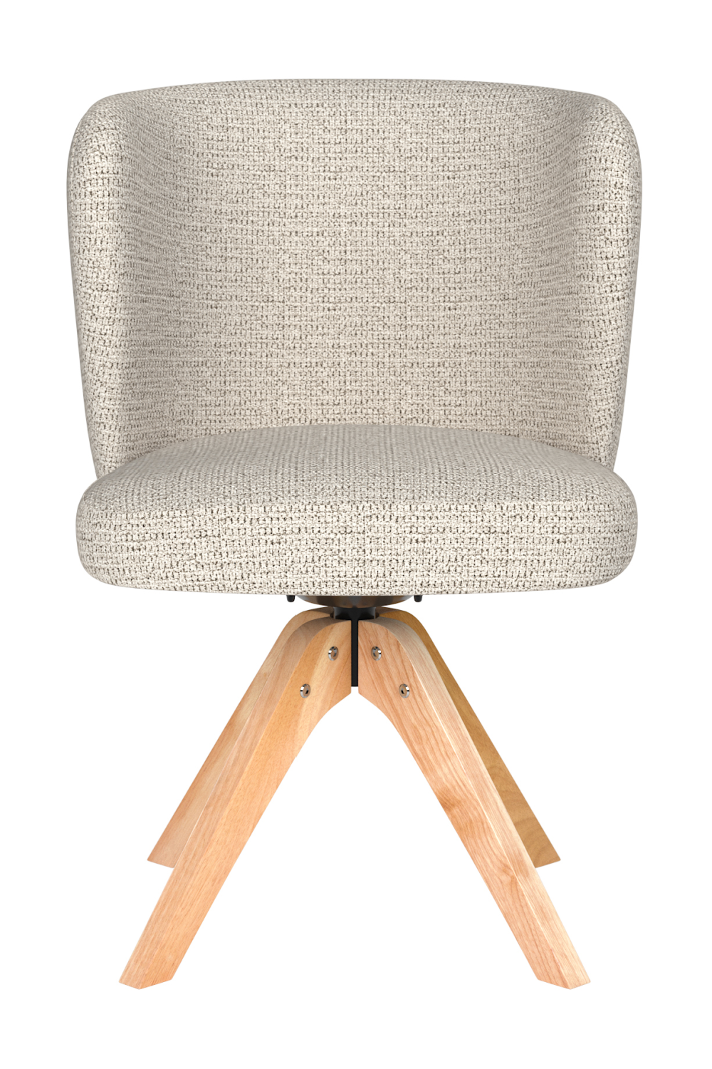 Curved Back Swivel Chair | DF Stan | Oroa.com