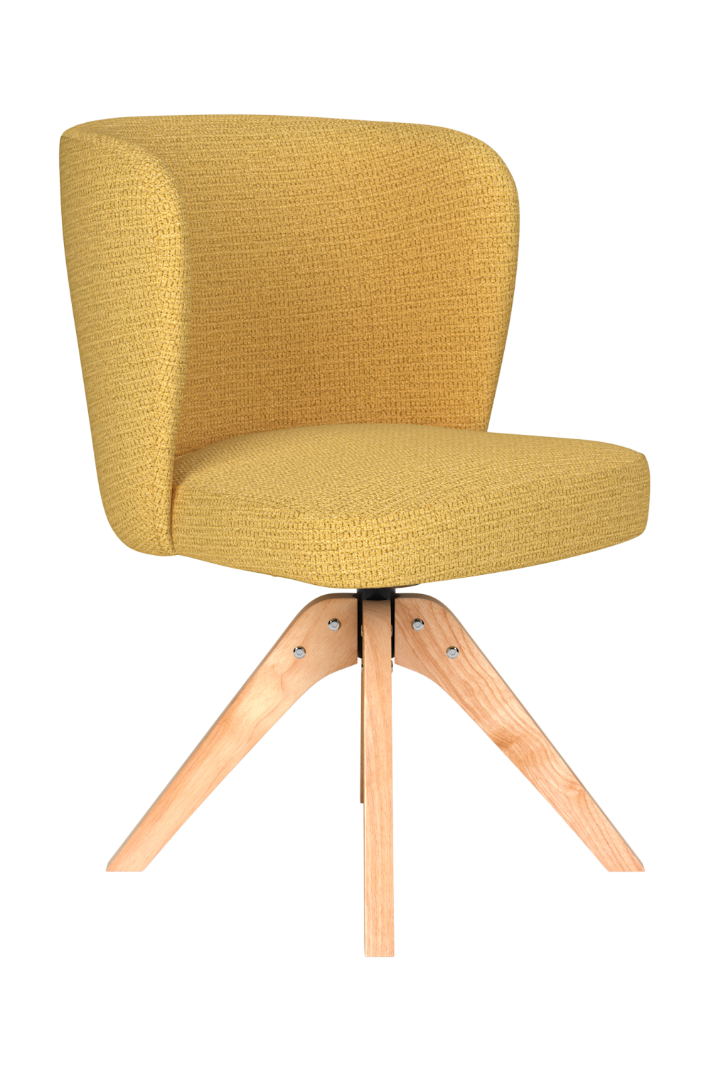 Curved Back Swivel Chair | Oroa.com