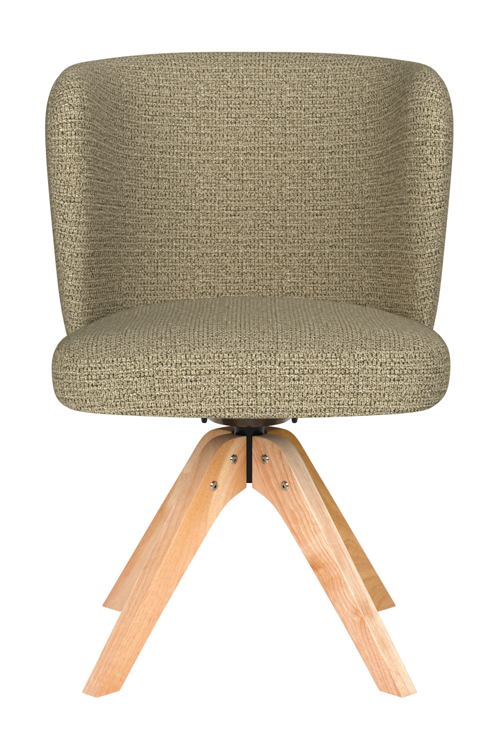 Curved Back Swivel Chair | DF Stan | Oroa.com