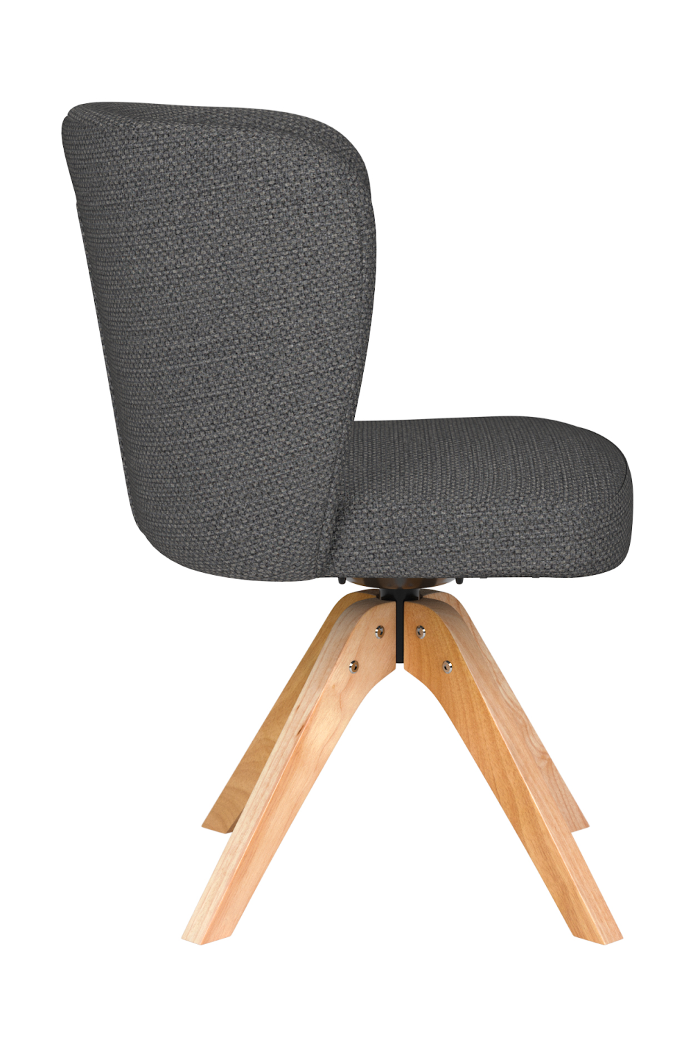 Curved Back Swivel Chair | Oroa.com