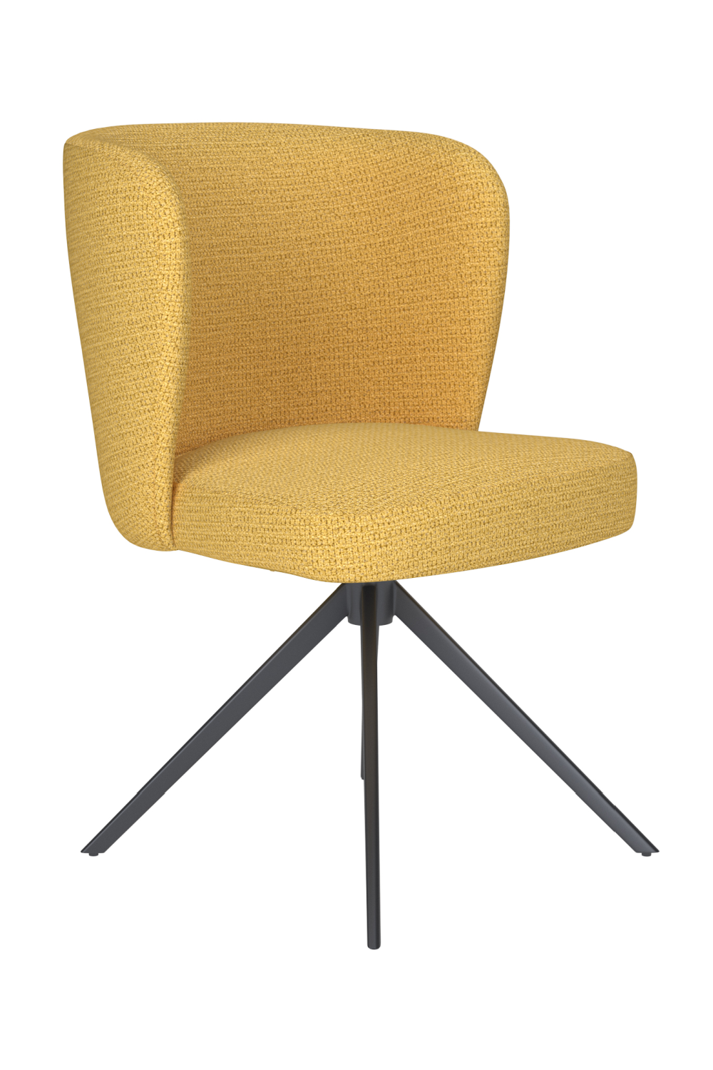 Curved Back Swivel Chair | DF Stan | OROA.com